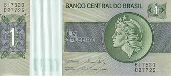 Folge deiner leidenschaft bei ebay! Banknote Brazil 1 Cruzeiro Liberty Banco Central Bldg