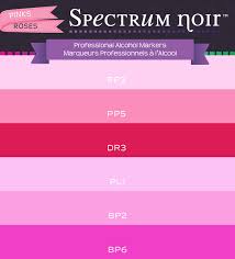 Color Charts Spectrum Noir Colouring System From Crafters
