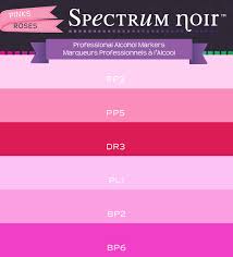 Color Charts Spectrum Noir Colouring System From Crafters