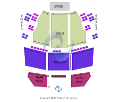 Bijou Theatre Seating Chart