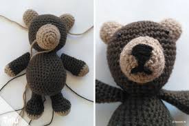 Mit dieser leicht verständlichen und bebilderten anleitung zeige ich dir, wie du dir dein ganz eigenes süßes. Teddy Hakeln Im Amigurumi Stil Kostenlose Anleitung Talu De
