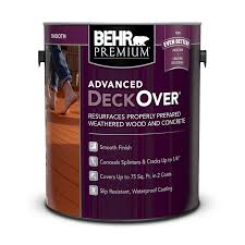 Smooth Advanced Deckover Waterproofing Finish For Wood And Concrete Behr