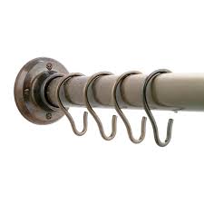 Go for stainless steel or brass to match the drain, faucet and shower head. Shower Curtain Rod Brackets And Hooks Sr Rocky Mountain Hardware
