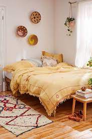 Look at the beautiful boho style design for the bedroom. 24 Best Bohemian Bedroom Decor Ideas To Spruce Up Your Space In 2021