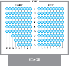 Seating Chart Waterfront Playhouse