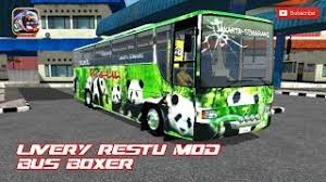 Jadi, sdd ini adalah salah satu jenis bus bertingkat dua atau biasa disebut double decker. Livery Bus Restu Panda Bussid Livery Bus