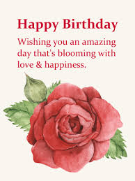 Spring happy birthday happy birthday card flower happy birthday bouquet happy birthday flower happy birthday with flowers birthday flowers happy birthday sister card birthday flowers roses. Wishing You A Blooming Day Happy Birthday Card Birthday Greeting Cards By Davia