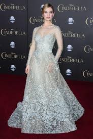 Lily james looks enchanting on the red carpet. Lily James Burst Into Tears Over Cinderella Costume