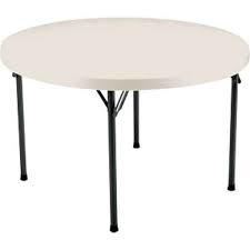 Costco 48 Round Folding Table In White Round Folding Table Folding Table Deck Furniture