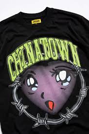 It's as dark as a black hole that i will. Chinatown Market Cotton Anime Eyes Tee In Black For Men Lyst