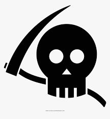 Printable grim reaper coloring page. Grim Reaper Coloring Page Grim Reaper Icon Png Transparent Png Kindpng