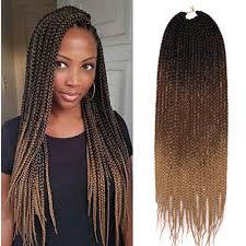 Featuring a stunning color combo of dark blonde, honey blonde and platinum blonde, the illusion braids are parted down the middle and flipped on the ends. Amazon Com Geyashi Hair 24 Inch 1pack Lot 100g Pack Honey Blonde 3s Senegalese Twist Box Braids Crochet Pre Looped High Temperature Fiber Brading Hair Extentions Ombre Crochet Box Braids 1b 4 27 Beauty