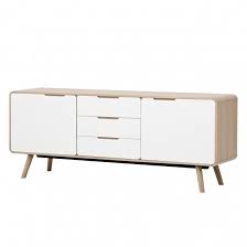 Sideboard Helvig I Side Board Sideboard Weiss Kommode Buche