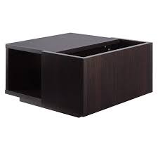 Midcentury lines mix with industrial details to create this modern and mobile coffee table. Furniture Of America Nost Contemporary Storage Coffee Table On Sale Overstock 20603294