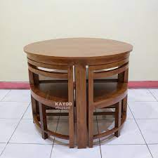Beli meja makan bulat online berkualitas dengan harga murah terbaru 2021 di tokopedia! Meja Makan Minimalis Bupazel Kayoo Furniture