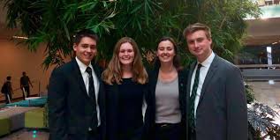 Grossman Team Places 2nd in Prestigious Case Competition