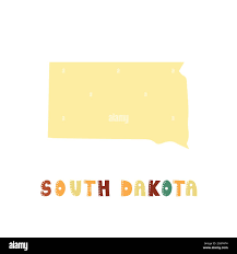 Image result for Yellow 1990 South Dakota State of