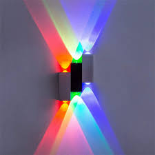 Your bare wall's best friend. Lightess Up And Down Wall Lights Indoor Modern 6 Led Multi Color Wall Light Home Interior Wall Uplighters For Living Room Bedroom Hallway Neon Lighting 6w Multi Color Buy Online In Macedonia At Macedonia Desertcart Com Productid