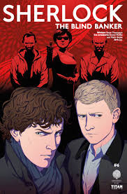 Meet sherlock and watson for the first time. Titan Comics Sherlock The Blind Banker Finale Out Today Blogtor Who