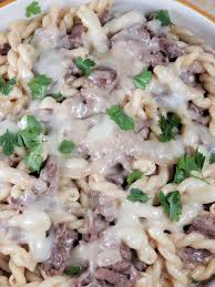 Taste and season with salt as needed. Philly Cheesesteak Pasta Recipe Slimming World Image Of Food Recipe