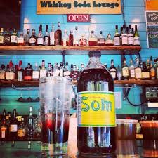 Product Distribution On Instagram Pok Pok Som Raspberry Looking Real Pretty At Pok Pok Whiskey Soda Lounge In Ny Add Whiskey Soda Refreshing Drinks Whiskey