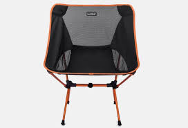 Orange Sunyear Lightweight Compact Folding Backpack Chair Backpacking Chair Backpack Beach Chair Ergonomic Chair