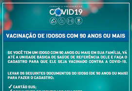 Campanha de vacinação contra a. Noticia Prefeitura Informa Sobre Cadastro Para Vacinacao De Idoso Com 90 Anos Ou Mais Prefeitura Municipal De Cerquilho