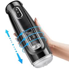 Automatic Male Masturbator: Telescopic Rotating Masturbation Cup for Men -  Realistic Blowjob Pussy Machine Sex Toy