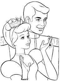 Christmas party activity, christmas gift. Cinderella Coloring Page Cinderella Prince Charming All Kids Network