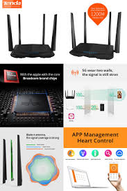 Visit To Buy Tenda Ac6 Wireless Wifi Router Dual Band 1200mbps 11ac Wi Fi Repeater English Firmware 802 11g N B A Wireless Wifi Router Wifi Router Dual Band