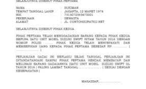 Download contoh surat permohonan kerjasama. Contoh Membuat Surat Perjanjian Gadai Rumah Kontrakan Surat F Cute766
