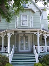 Find the perfect exterior color combination with these tips on choosing house paint colors. Soft Green House Paint Exterior Victorian Exterior House Exterior