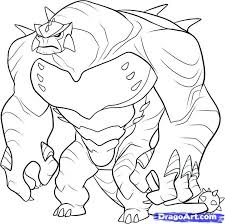 Ben 10 Ultimate Alien Coloring Pages Cizim Ben 10 Oyun Dunyasi