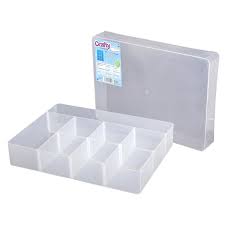 With craft storage boxes, you can organize your entire craft room. Buy Craft Compartment Plastic Organiser Box