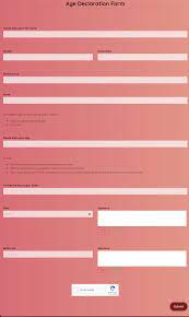 Today's business world is largely dependent on data and the information that is derived from that data. Age Declaration Form Template Formplus