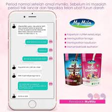 Namun, tak perlu khawatir karena efeknya termasuk ringan. Period Tak Lancar Terpaksa Makan Ubat Mymila Susu Kambing Facebook