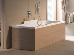 Duravit 700355000000090 bathtub architect with integrated panel and flange, 60 x 30, white, right drain. Durastyle Bathtub By Duravit Design Matteo Thun Partners