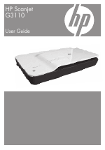 Hp scanjet g3110 flatbed scanner. Hp Scanjet G3110 Photo Scanner Manuals
