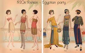 1920s Fashion Animation 1920s Fashion Egyptian Fashion Egypt Fashion