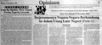 Bantu kami untuk tetap menjadikan hukum untuk semua dengan cara menonaktifkan adblock pada browser anda. Terjerumusnya Negara Negara Berkembang Ke Dalam Utang Luar Negeri