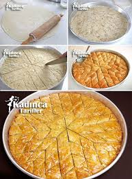 Kiyir Kiyir Kolay Ev Baklavasi Tarifi Videolu Kadinca Tarifler Yemek Tarifi Yemek Tarifleri Yemek Tatli
