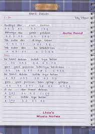 Not Angka Lagu Dangdut Lhia S Music Notes Laman 3