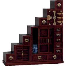 I Love These Japanese Step Chests Originally Designed To Fit Under A Staircase They Make A Statement When Mixed Japanese Furniture Asian Furniture Asian Decor