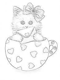 This fun tea time image features a teapot with the words time for tea, a teacup on a saucer, and a napkin roll. Animal Colouring