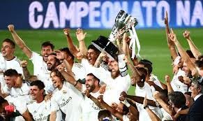 Por alguns anos, foi no campeonato espanhol que pudemos acompanhar mais de perto a disputa entre messi e cristiano ronaldo pelo título de melhor. Real Madrid Conquista Seu 34Âº Titulo Do Campeonato Espanhol Veja Lista De Campeoes Futebol Espanhol Ge
