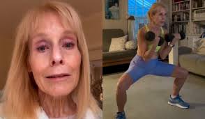 Repaginada aos 72 anos: vovó fitness transforma o shape com treinos diários  em casa