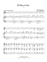 As Sisters In Zion By Linda Pratt Voicing Ssa Sisters Pratt Zion