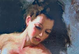 Bellissima Michael Vincent Hand Embellished Canvas Giclée Signed