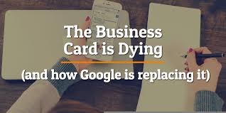 Today, we're showcasing a collection of business card templates you can edit using google docs. The Business Card Is Dying And How Google Is Replacing It Business 2 Community