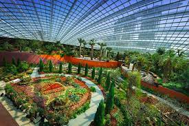 Flower Dome Singapore Garden Flower Dome Gardens By The Bay